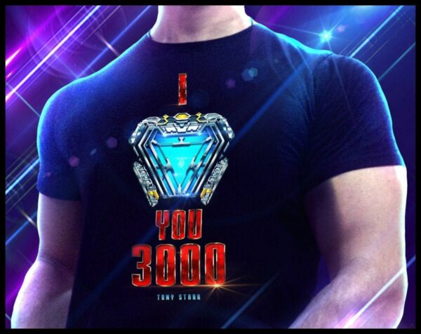 Avengers I Love You 3000 T-shirt © Copyright - Designed by Alexander De Empirium