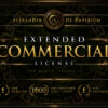 Extended Commercial License © Copyright - Designed by Alexander De Empirium