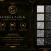 Black Glitter Digital Papers © Copyright - Designed by Alexander De Empirium