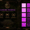 Purple Glitter Digital Papers © Copyright - Designed by Alexander De Empirium
