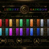 100 Rainbow Glitter Digital Papers © Copyright - Designed by Alexander De Empirium
